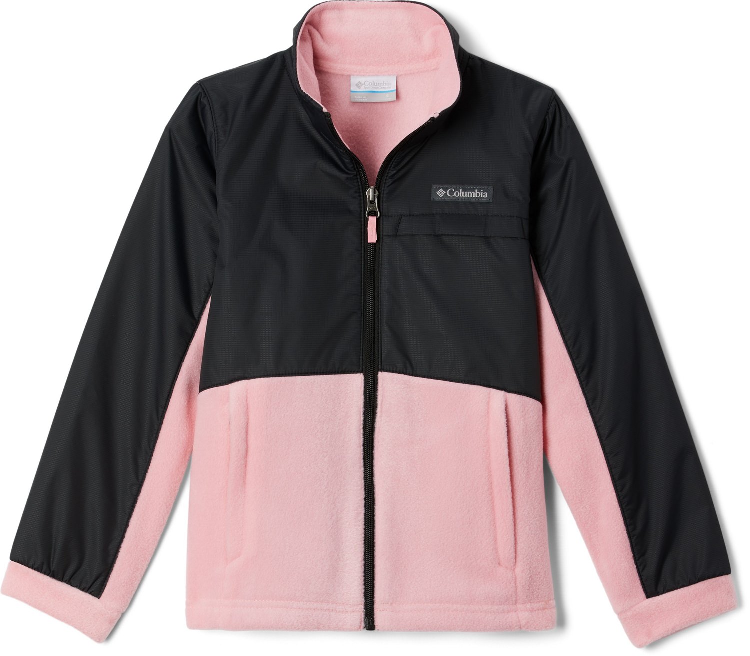 Columbia Sportswear Girls' Benton Springs III Overlay Fleece Jacket