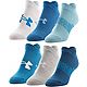 Under Armour Essential 2.0 Performance Training No-Show Socks 6 Pack                                                             - view number 1 selected
