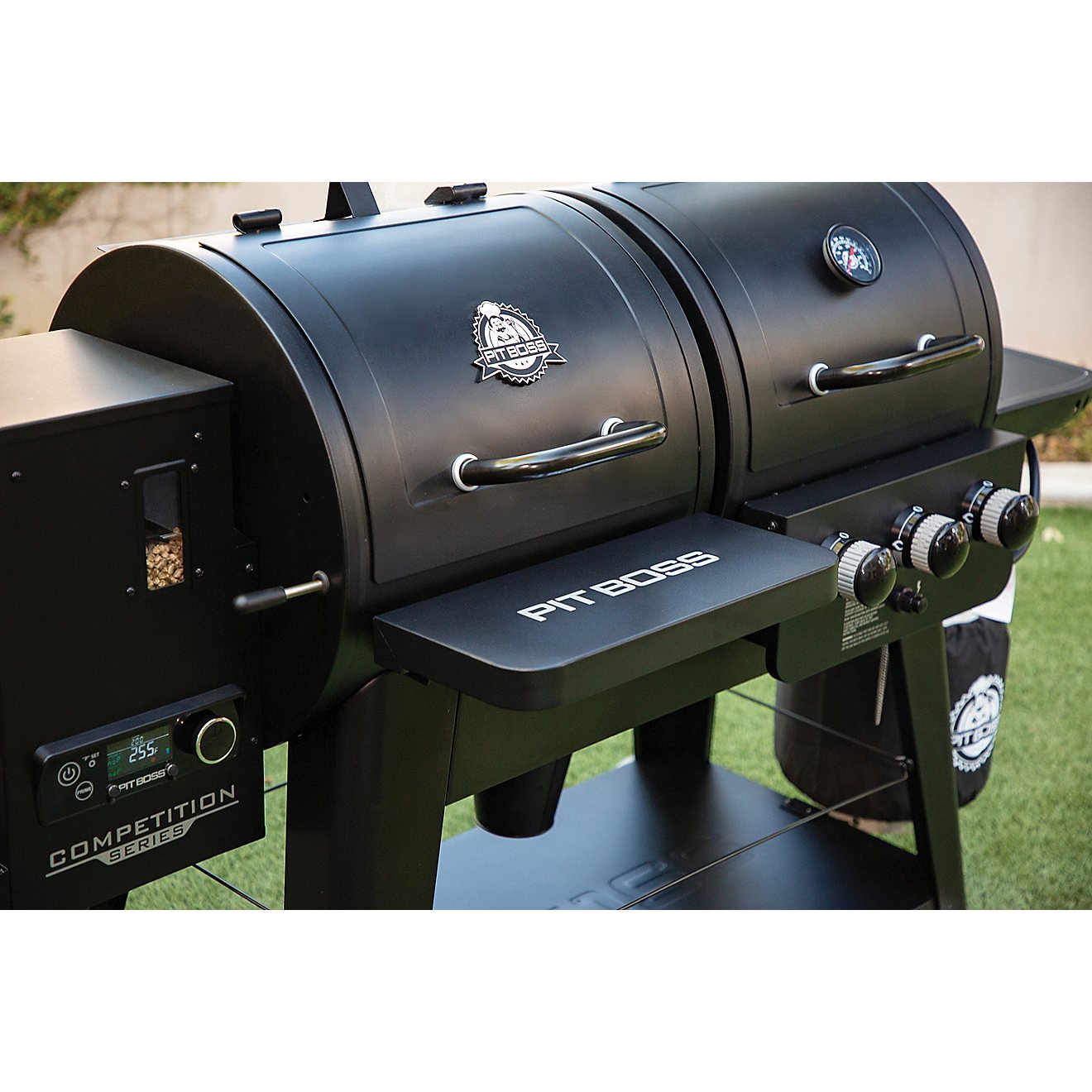 Pit Boss 1230 Competition Series Pellet/Gas Combo Grill                                                                          - view number 11