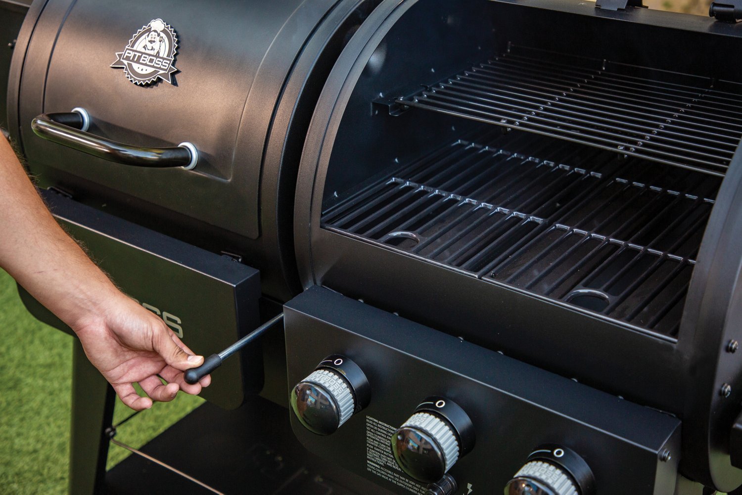 Pit Boss 1230 Competition Series Pellet/Gas Combo Grill