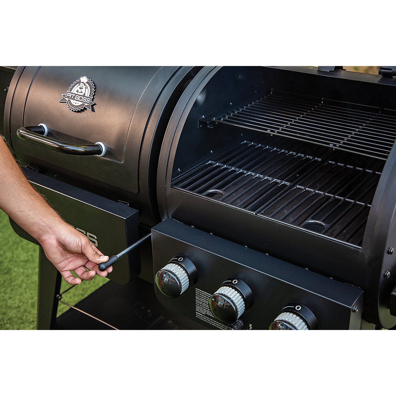 Pit Boss 1230 Competition Series Pellet/Gas Combo Grill                                                                          - view number 13