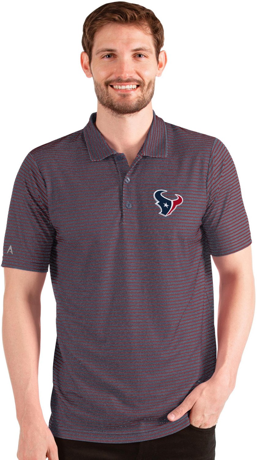 Denver Broncos Antigua Tribute Polo - Navy, Size: Small, Blue