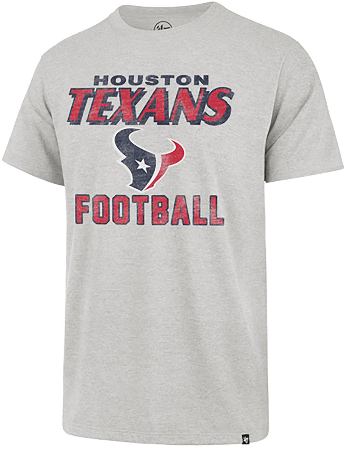 '47 Men's Houston Texans Dozer Franklin Graphic Short Sleeve T-shirt ...