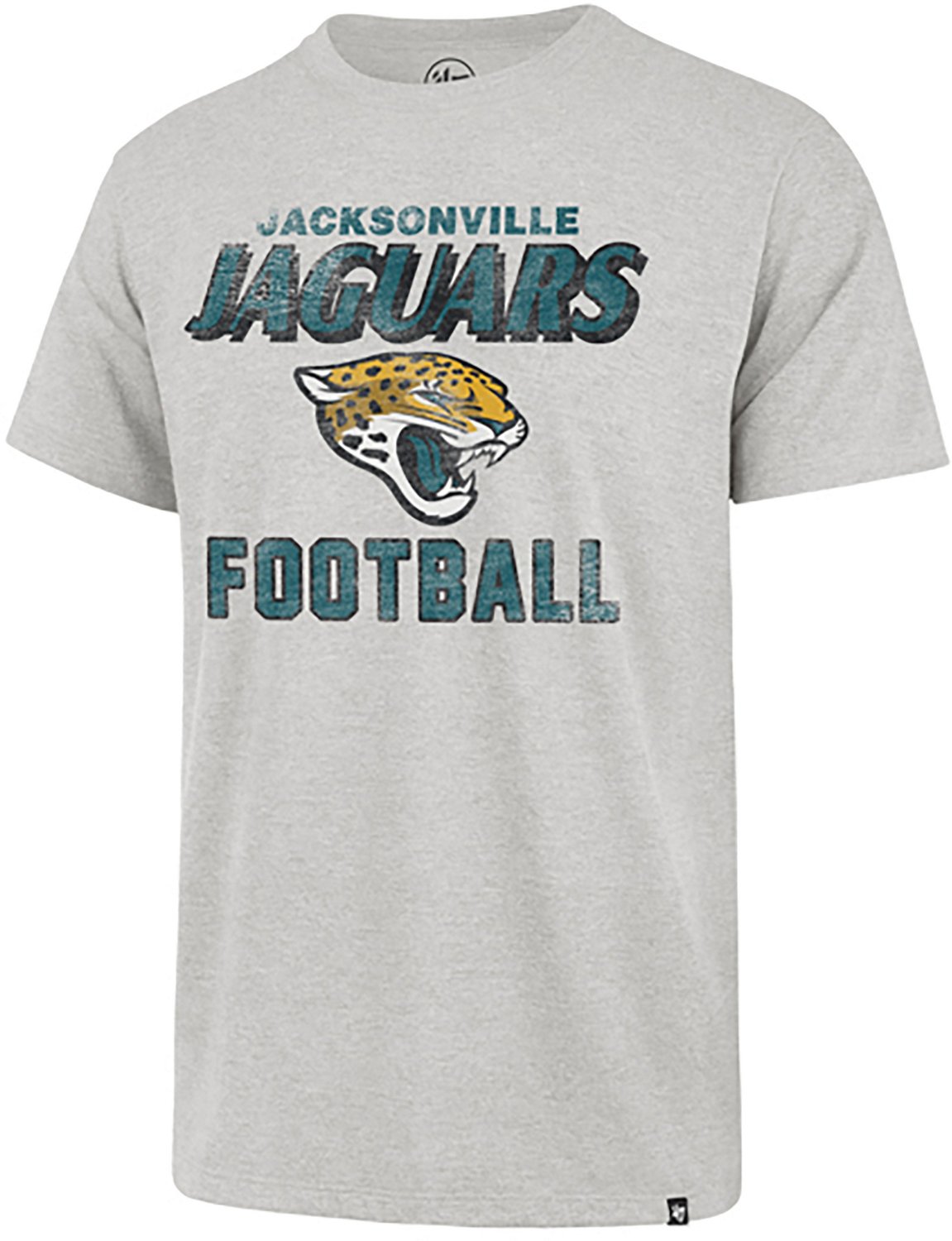 '47 Men's Jacksonville Jaguars Dozer Franklin Graphic Short Sleeve T