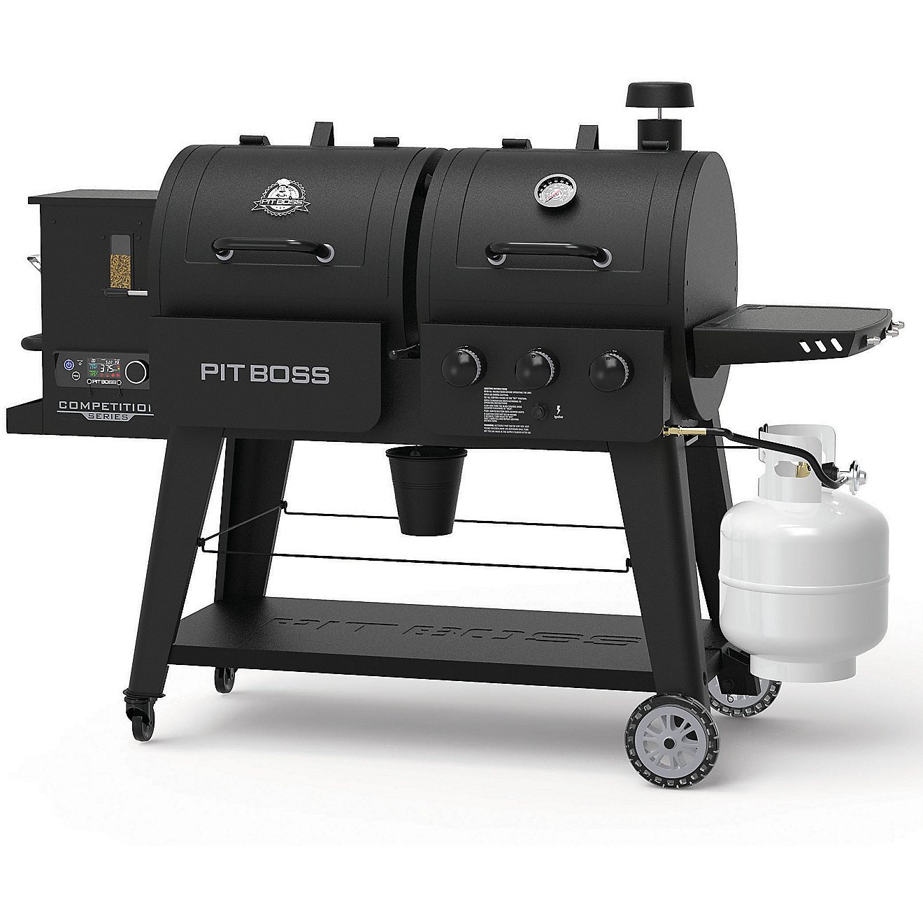 Pit Boss 1230 Competition Series Pellet/Gas Combo Grill                                                                          - view number 3