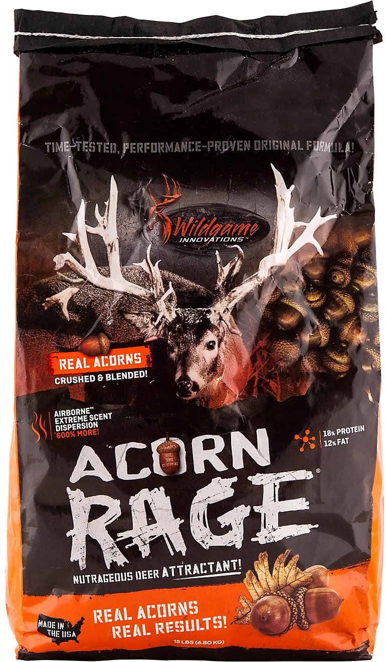 thumbnail image 2 of Wildgame Innovations Acorn Rage Deer Attractant – 5 LB Bag, Real Crushed Acorns & Roasted Soybean 2 of 11