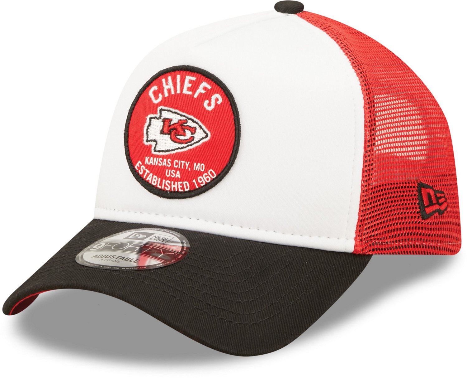 New Era Men’s Kansas City Chiefs Established Patch 9FORTY Cap Academy