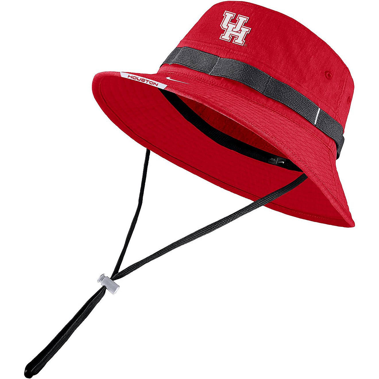 Nike Men’s University of Houston Sideline Drawstring Boonie Bucket Hat                                                         - view number 1