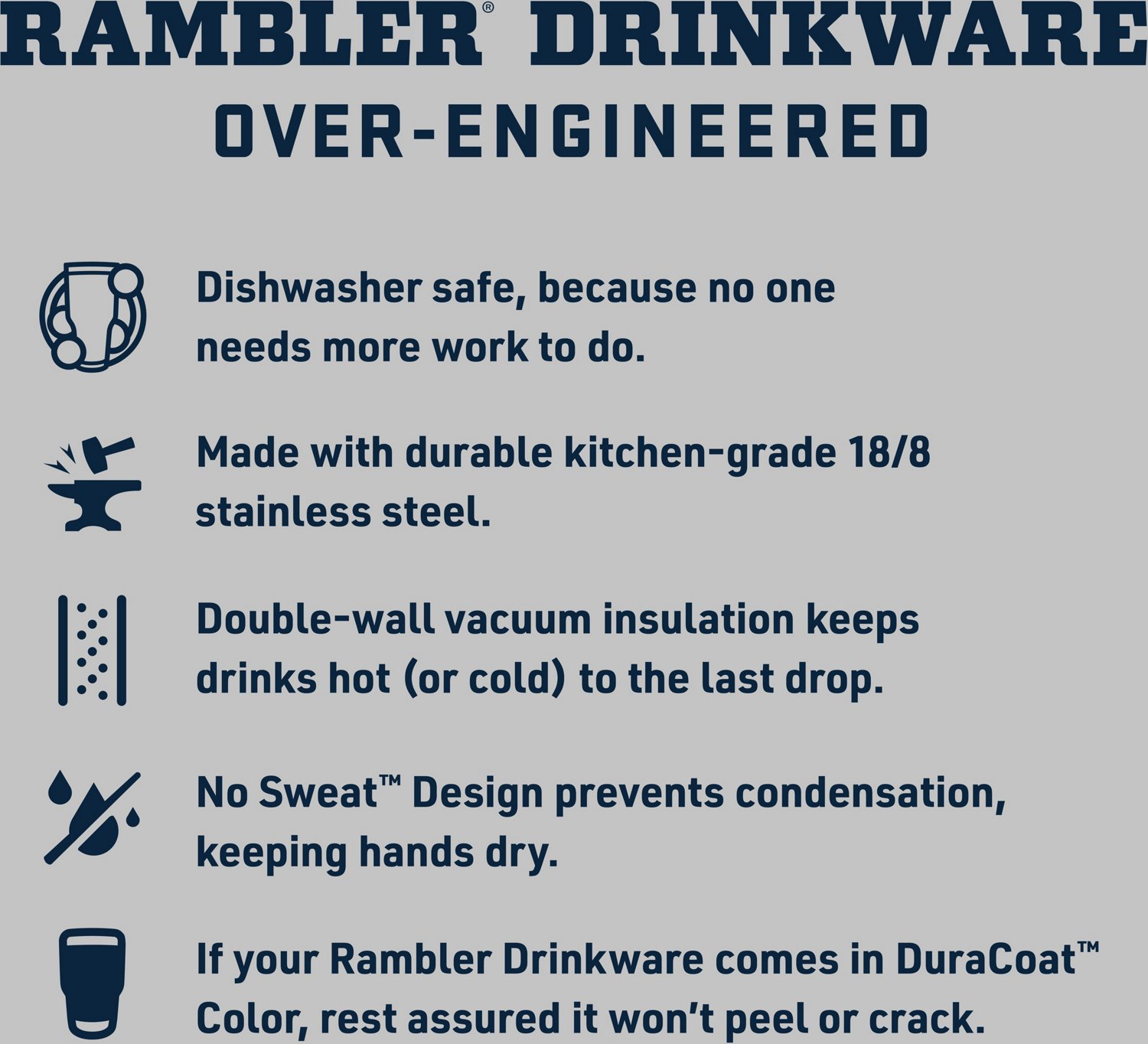 YETI DuraCoat Rambler 20 oz Tumbler                                                                                              - view number 6