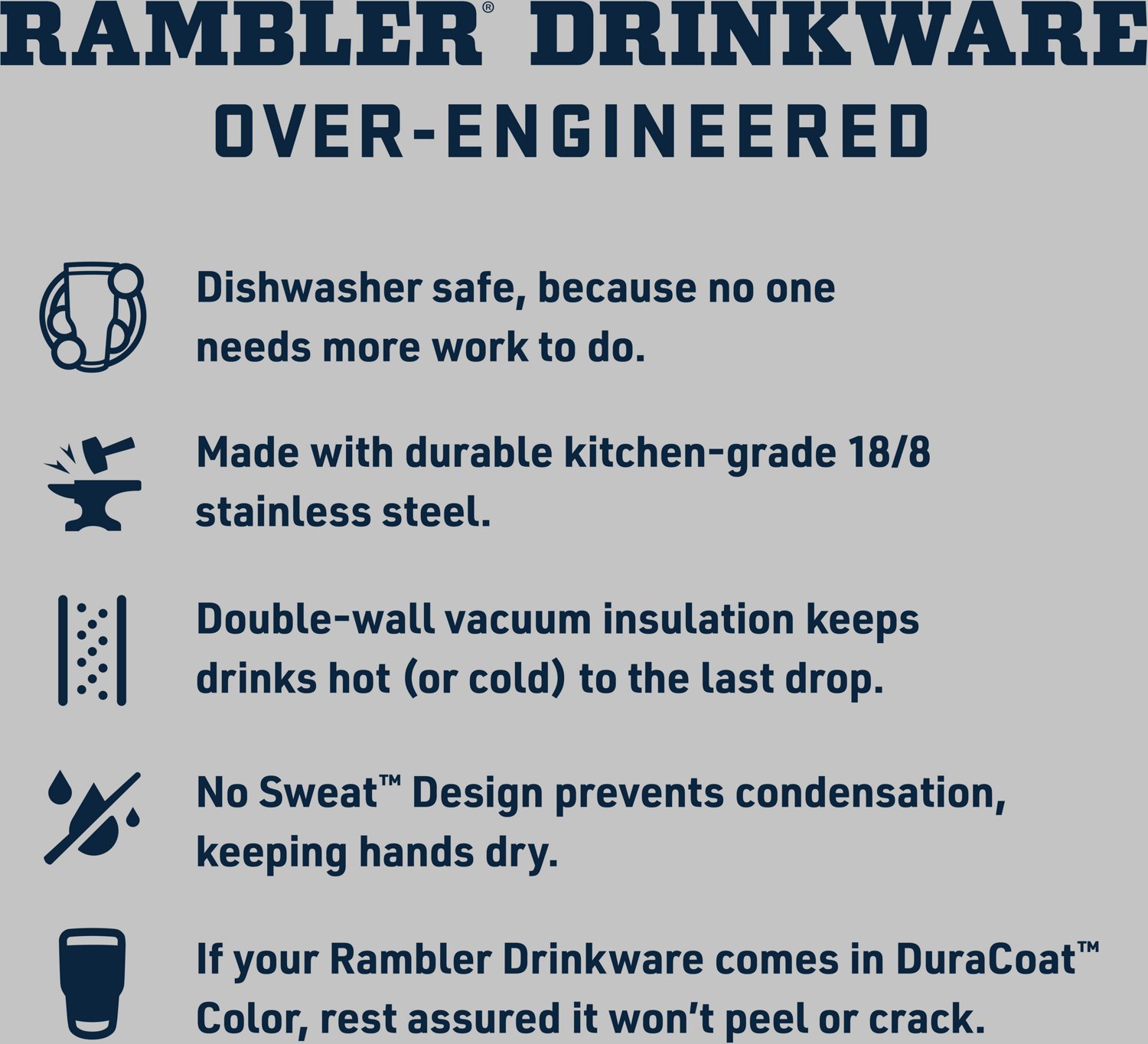 YETI Rambler 20 oz Travel Mug with Stronghold Lid                                                                                - view number 5