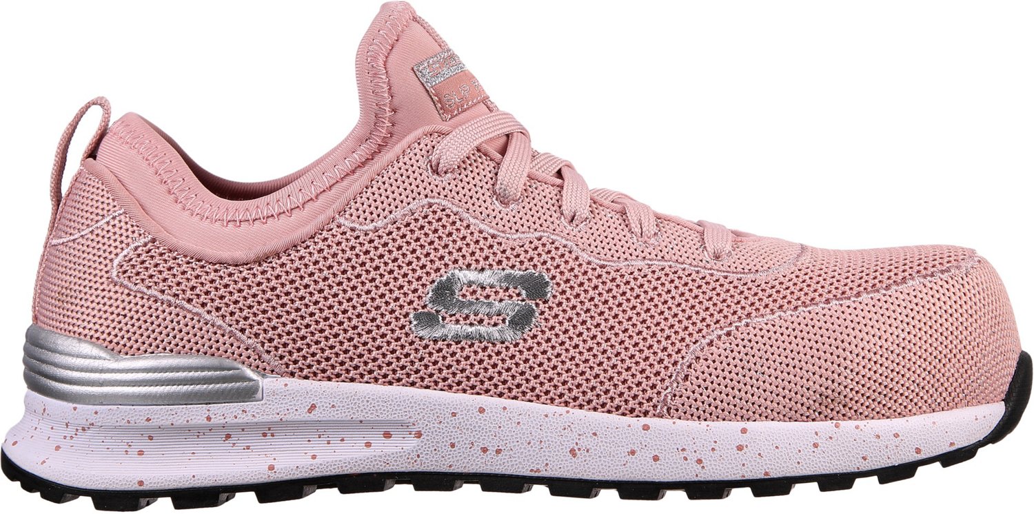 SKECHERS Women's Bulklin SlipOn Composite Toe Work Boots Academy