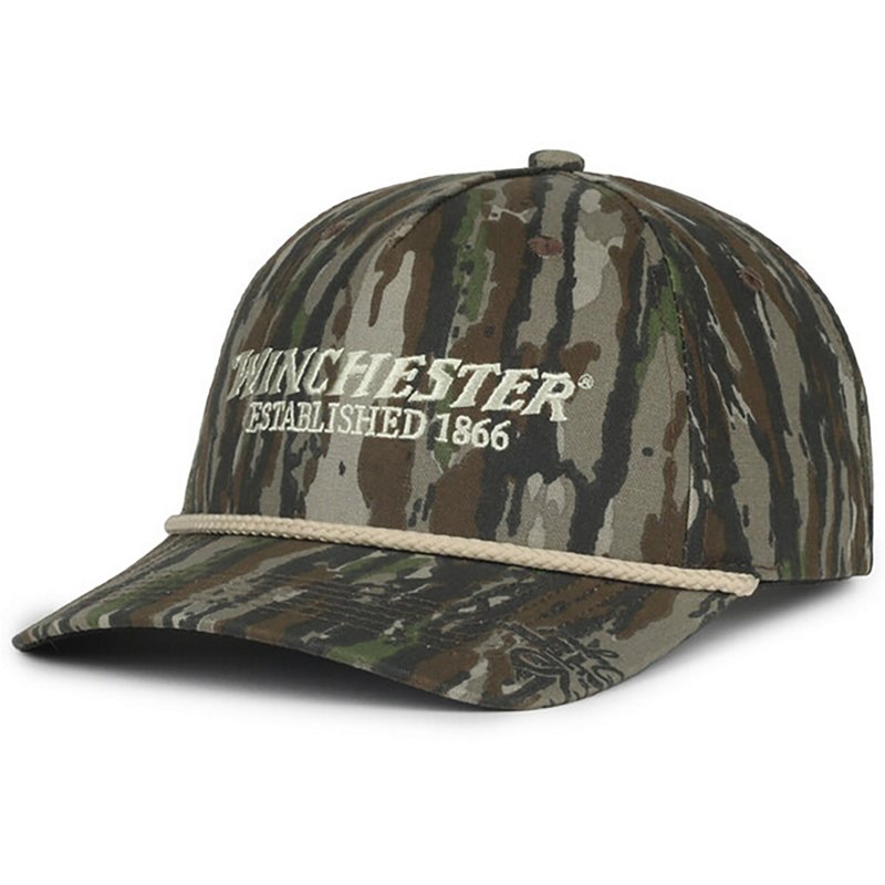 Winchester Men's Rope Mid-Profile Adjustable Hunting Cap - Basic Hunting Headwear at Academy Sports