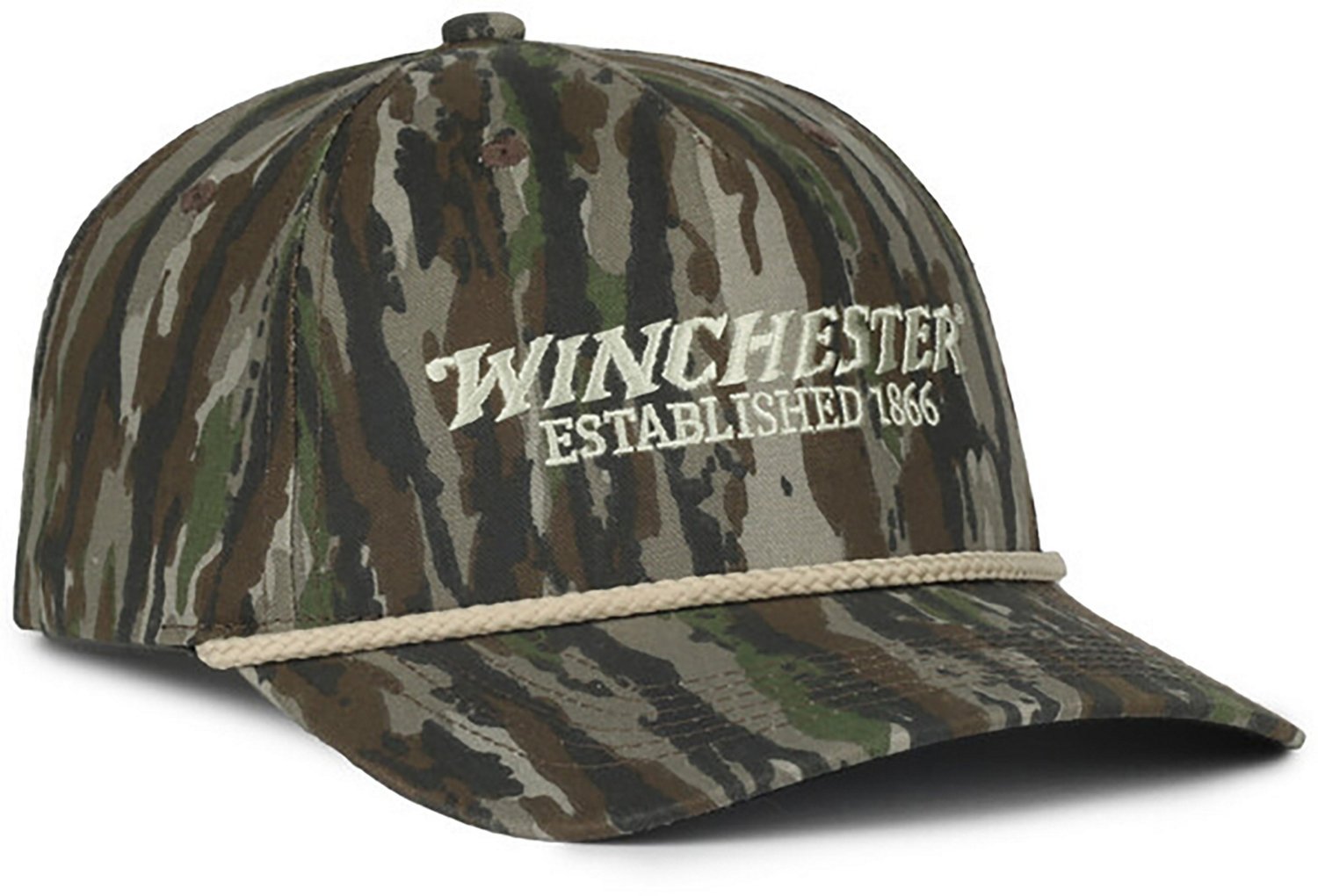Winchester Men’s Rope MidProfile Adjustable Hunting Cap Academy