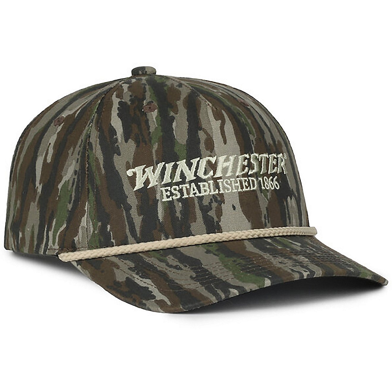 Winchester Men’s Rope Mid-Profile Adjustable Hunting Cap                                                                       - view number 3