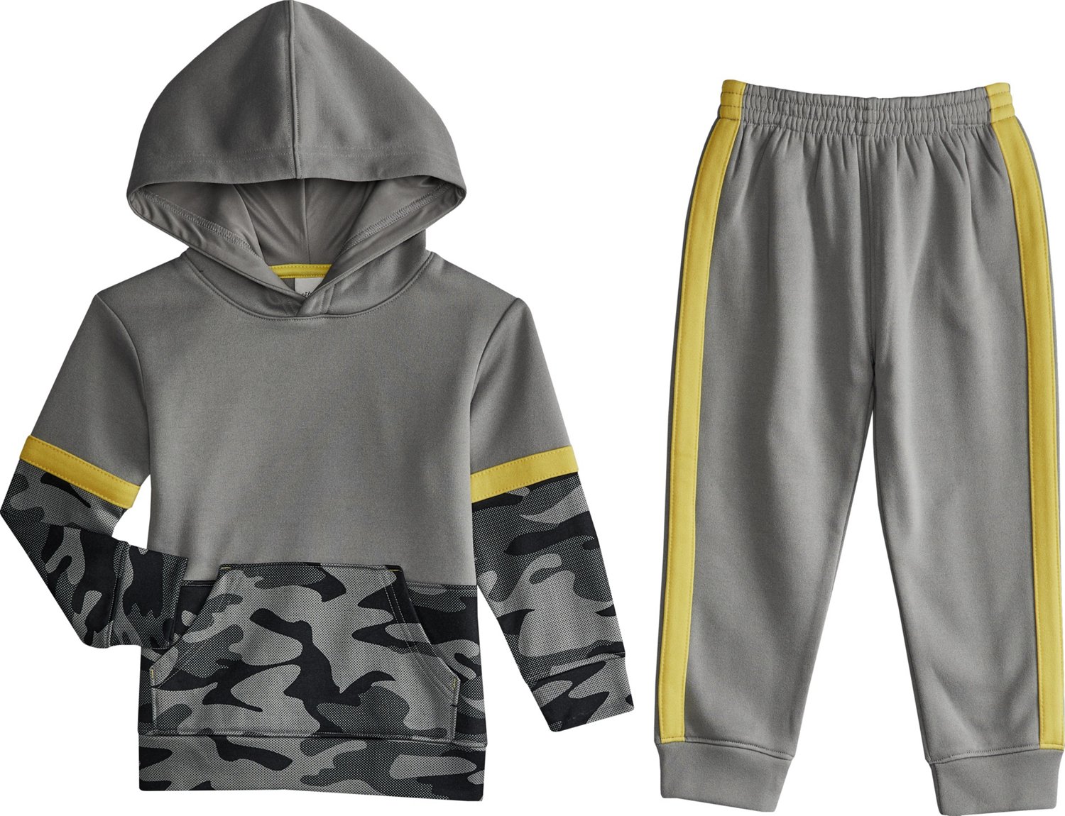 BCG Toddler Boys’ Camo Hoodie and Pants Set Academy
