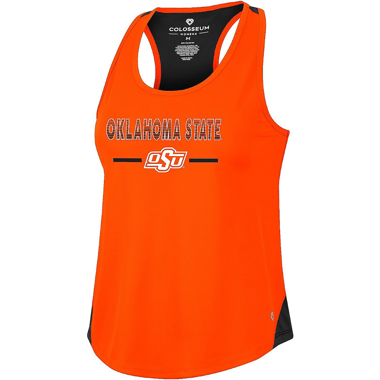 Colosseum Athletics Women's Oklahoma State University Sachs Racerback Tank Top                                                   - view number 1