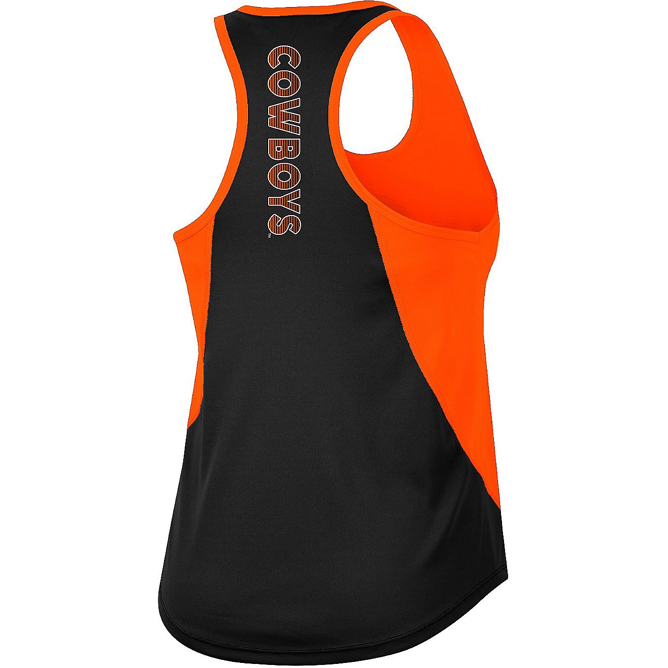 Colosseum Athletics Women's Oklahoma State University Sachs Racerback Tank Top                                                   - view number 2
