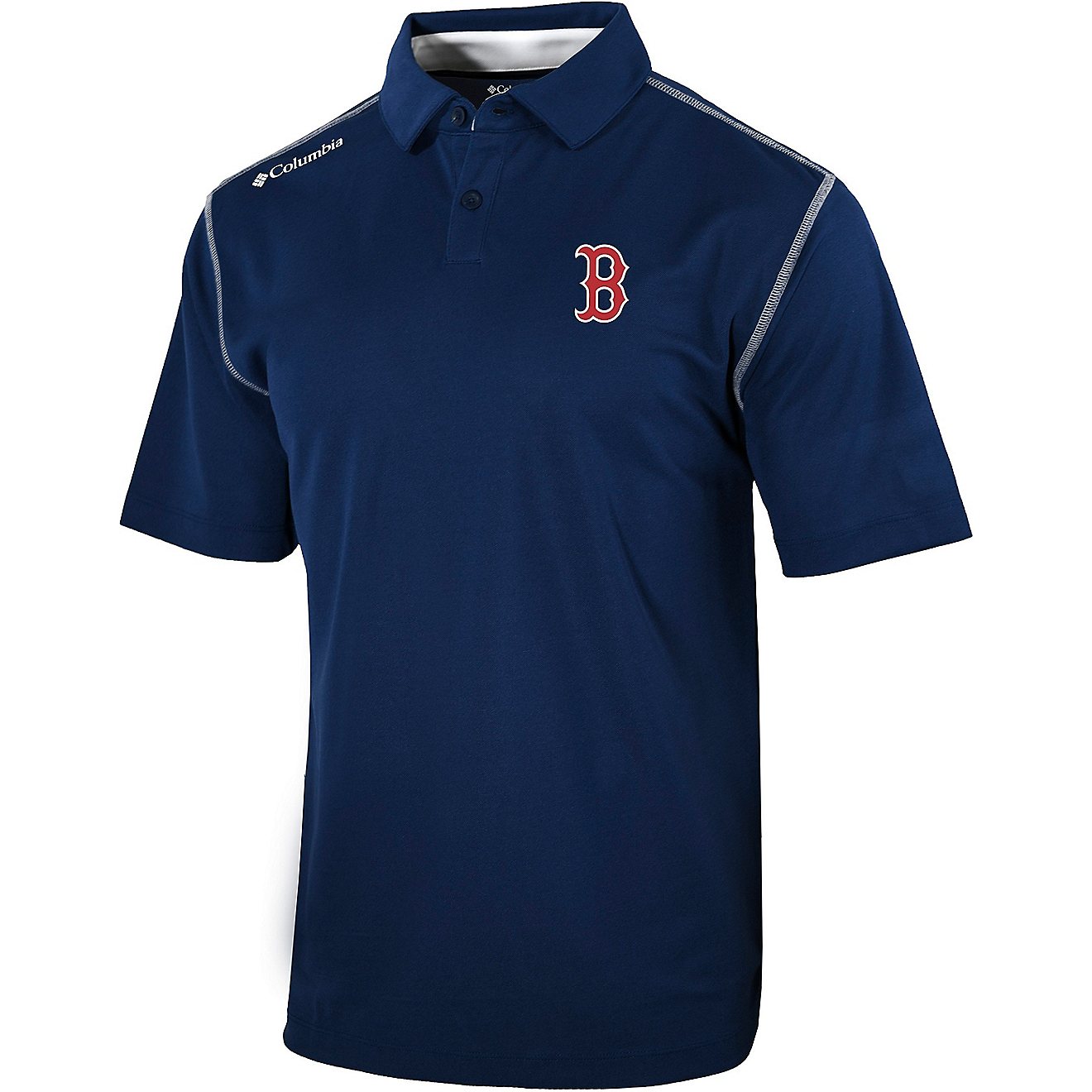 Columbia Sportswear Men's Boston Red Sox Shotgun Polo Shirt                                                                      - view number 1