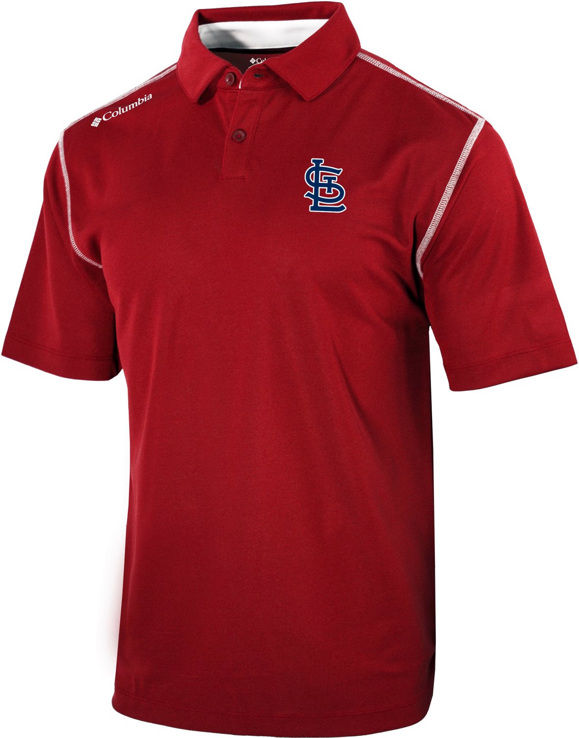 Columbia Sportswear Men's St. Louis Cardinals Shotgun Polo Shirt