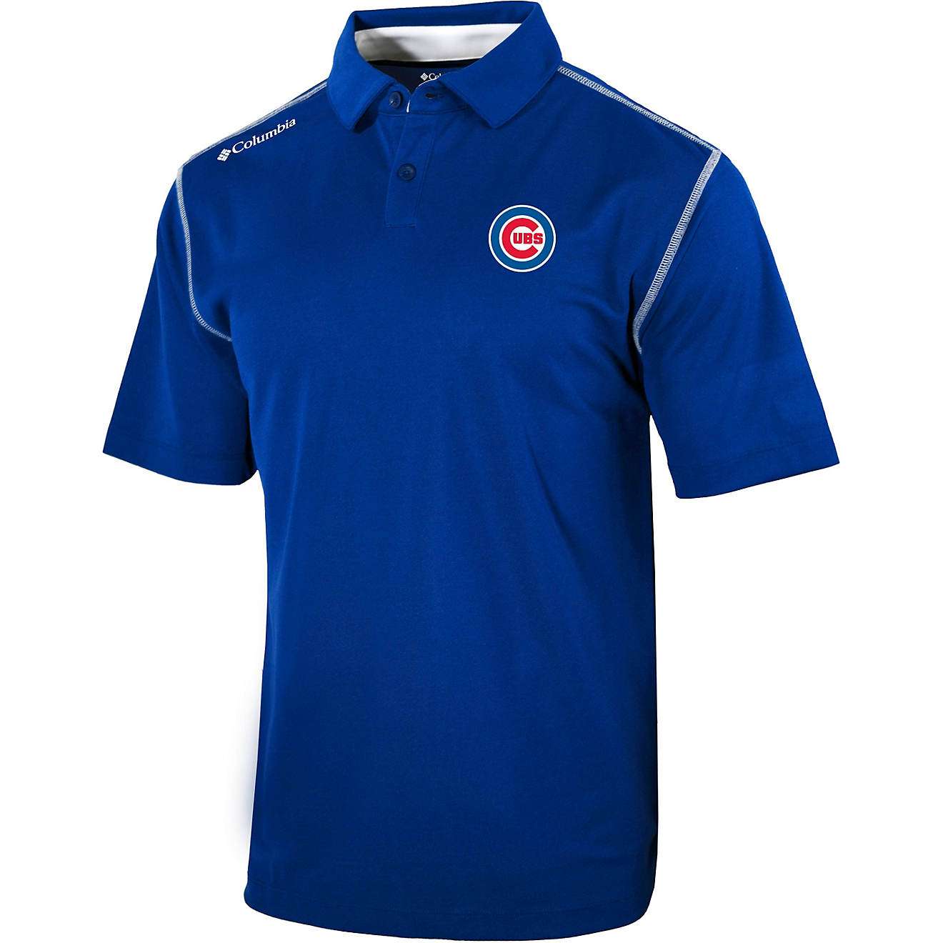 Columbia Sportswear Men's Chicago Cubs Shotgun Polo Shirt | Academy