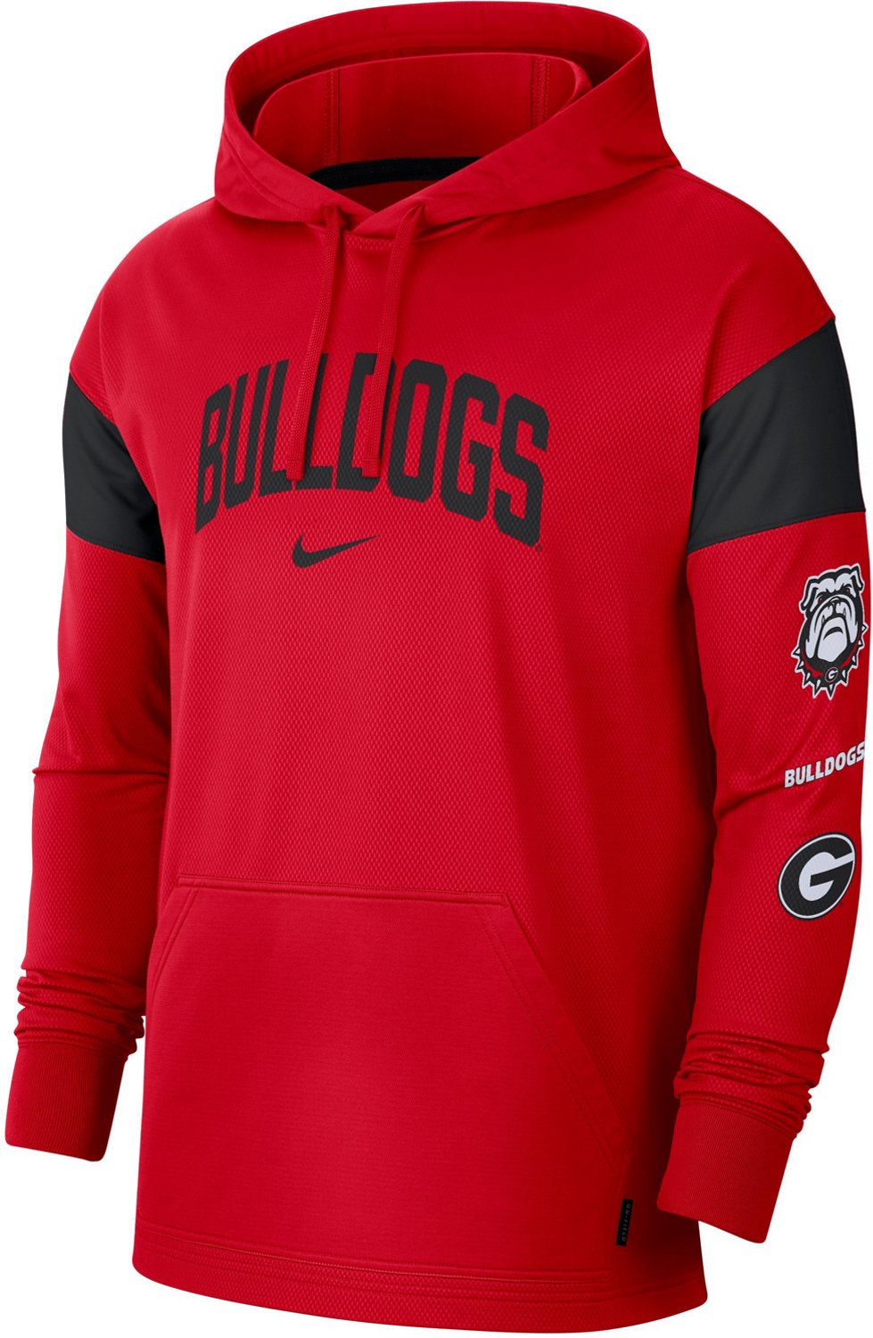 Nike Men's University of Georgia Dri-FIT Jersey Pullover Hoodie | Academy