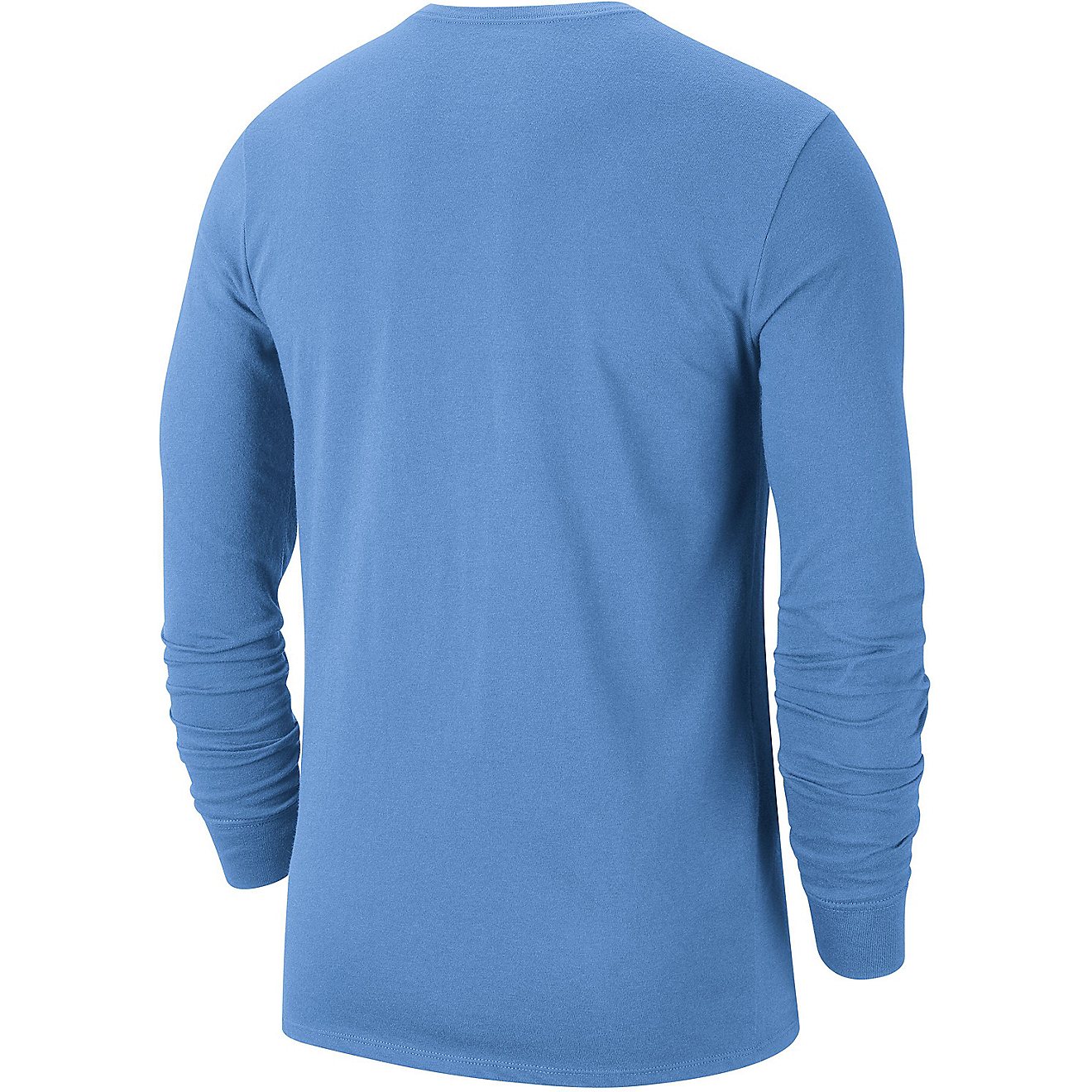 Jordan Men's University of North Carolina Dri-FIT Cotton Long Sleeve T-shirt                                                     - view number 2