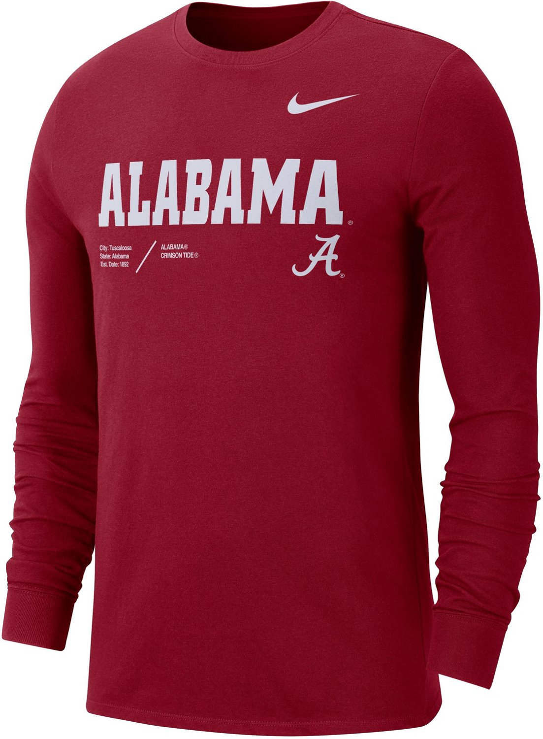 Nike College Dri-FIT Game (Alabama) Men's Football Jersey.