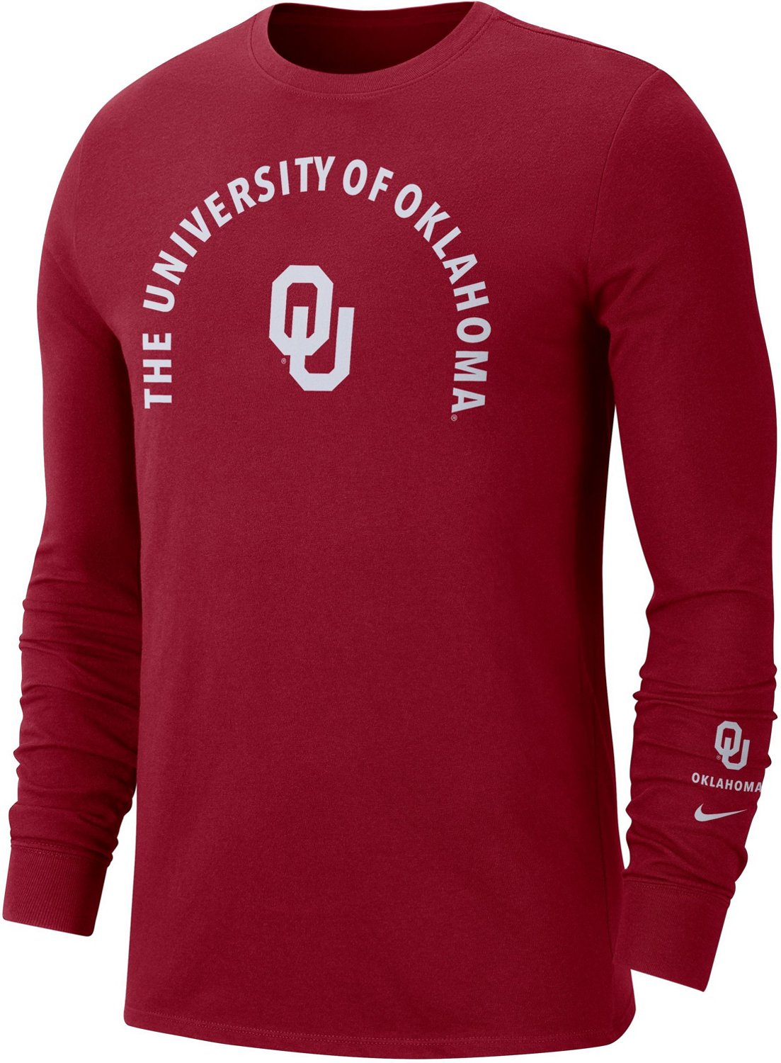 Nike Men's University of Oklahoma SZNL Long-Sleeve T-Shirt | Academy