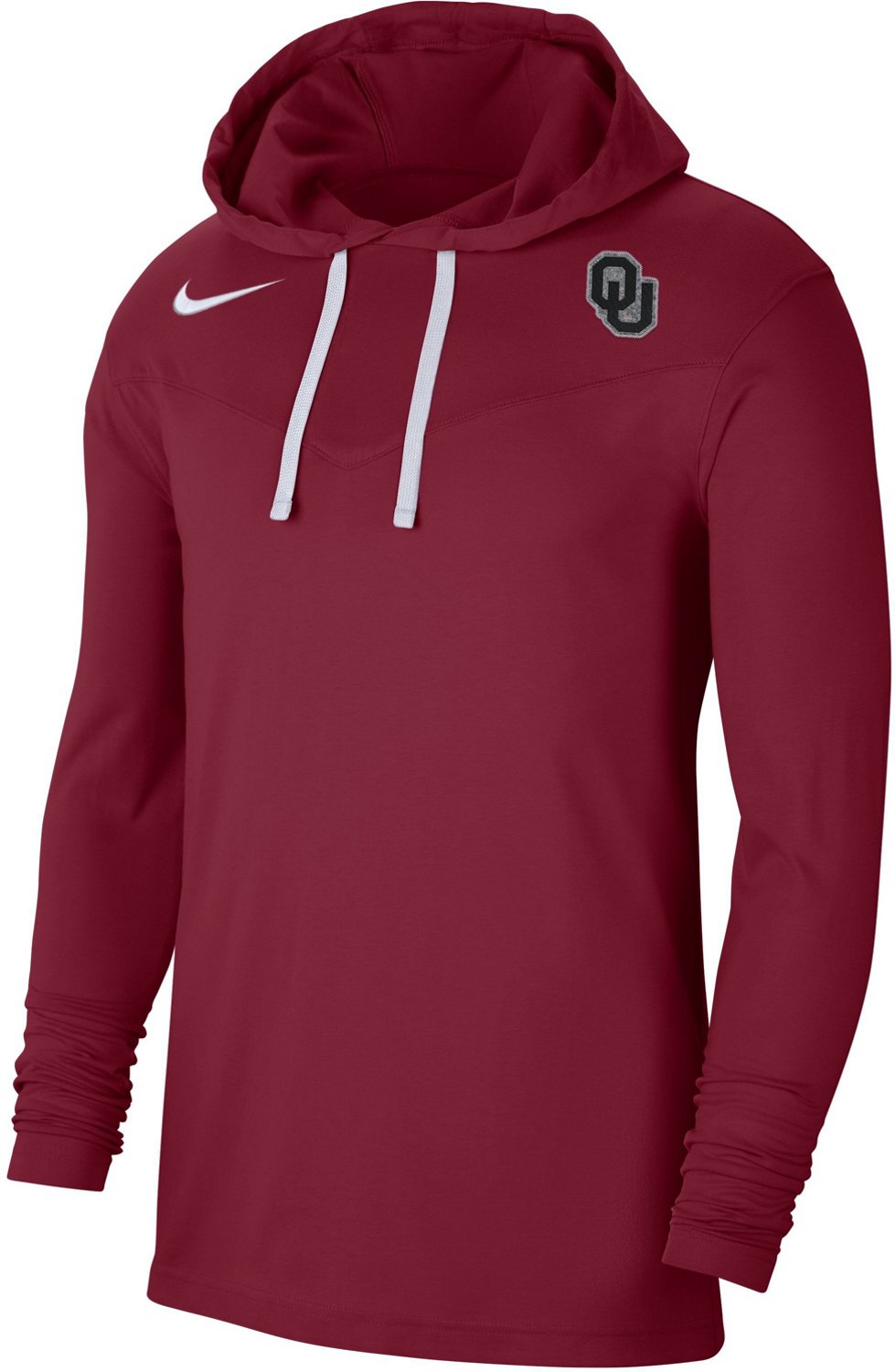 Nike Men's University of Oklahoma Dri-FIT Long Sleeve Pullover Hoodie