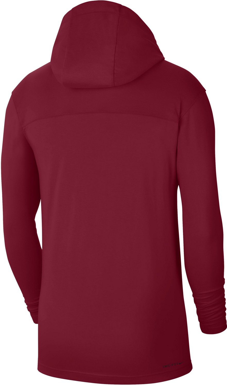 Nike Men's University of Oklahoma DriFIT Long Sleeve Pullover Hoodie