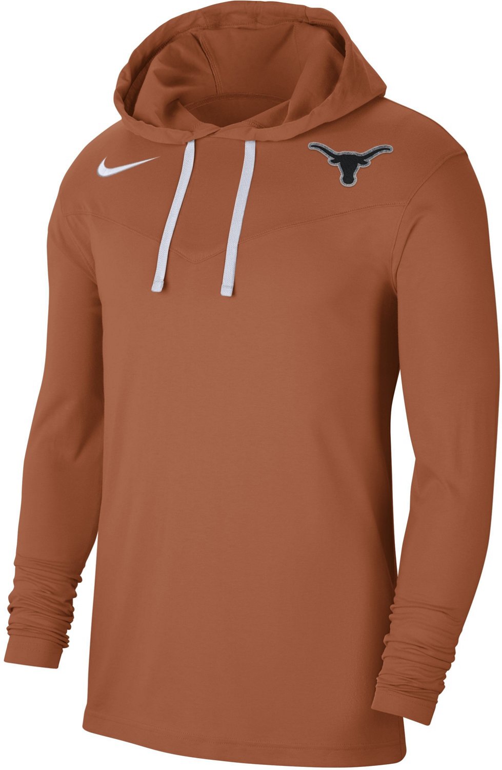 Nike Men's University of Texas Dri-FIT Long Sleeve Pullover Hoodie 