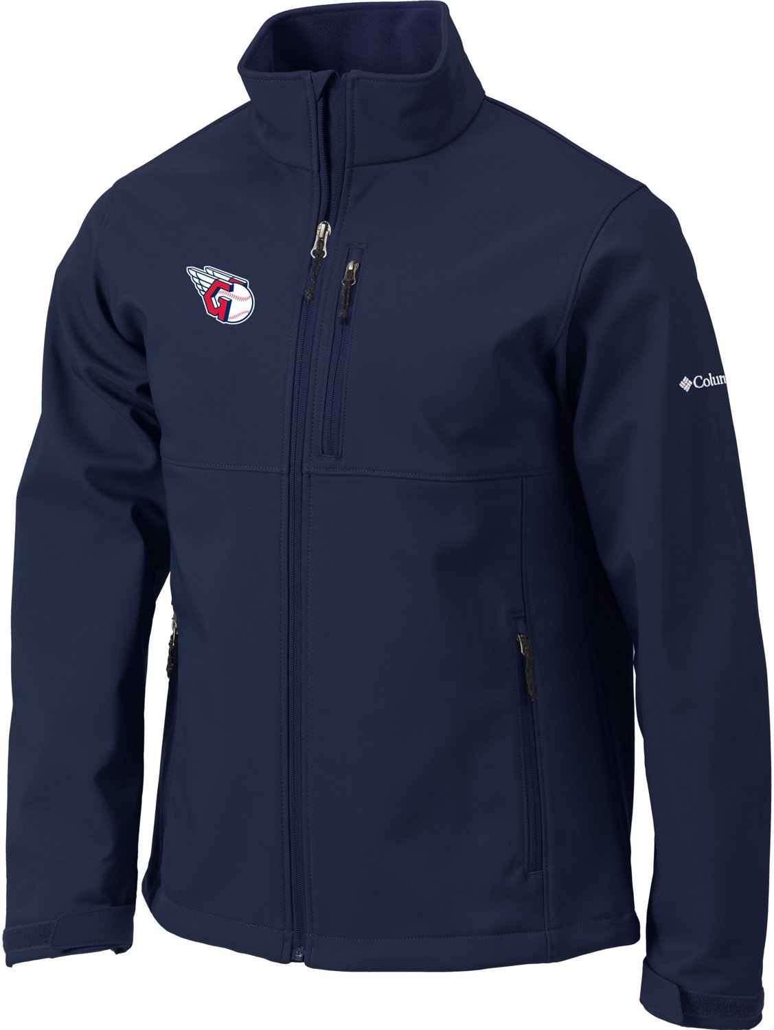 Columbia Sportswear Men’s Cleveland Guardians Ascender Softshell Jacket