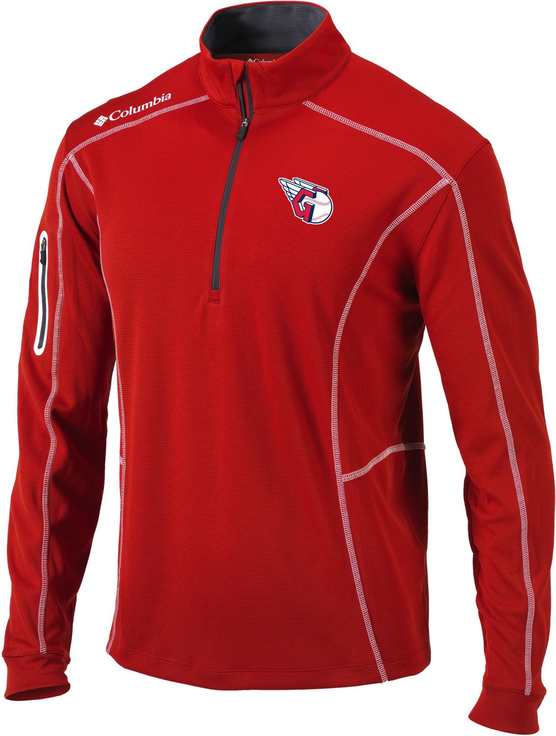 トップス GANGYOUNG G Cape Columbia Sportswear Men's Cleveland Guardians Shotgun 1/4-Zip