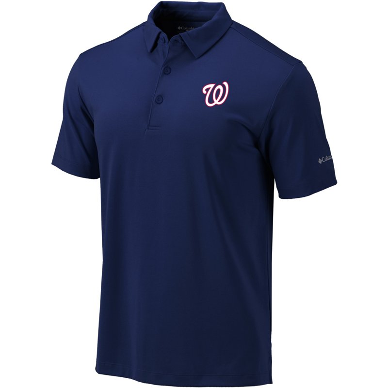 Columbia Sportswear Men's Washington Nationals Drive Polo Shirt