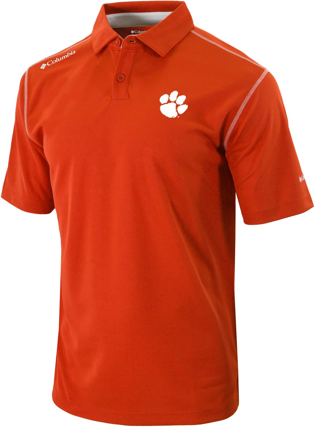 Columbia Sportswear Men's Clemson University Shotgun Polo Shirt Academy