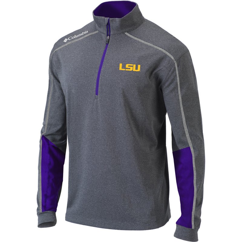 Columbia Sportswear Men's Louisiana State University Shotgun 2.0 1/4-Zip Pullover