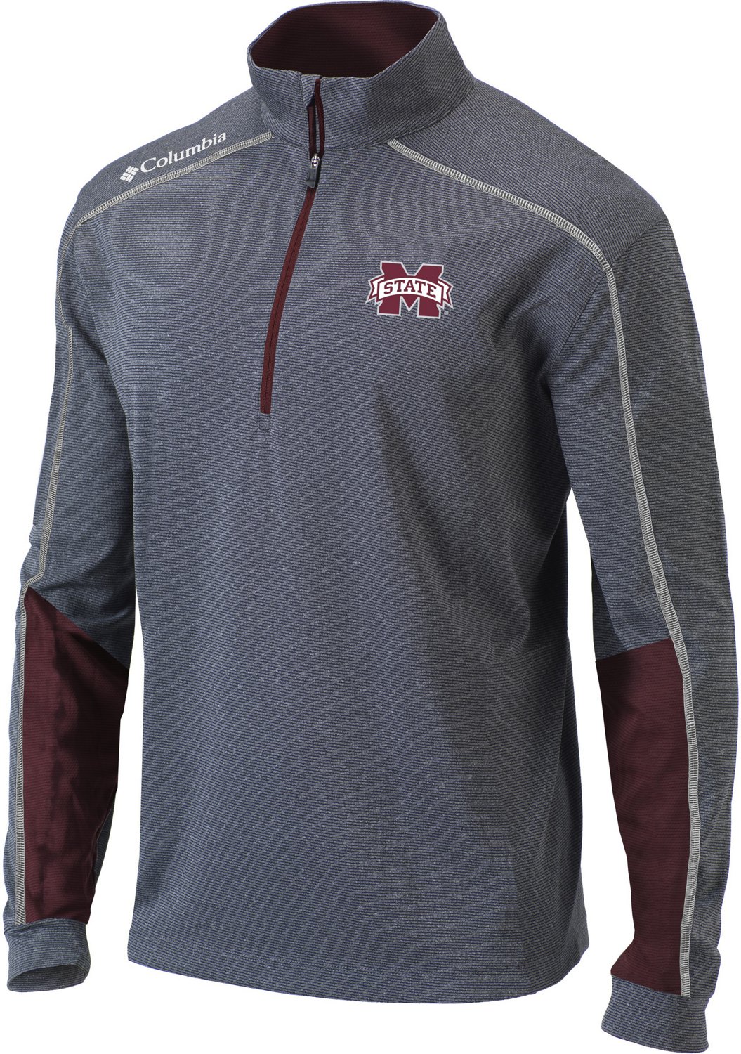 Columbia Sportswear Men's Mississippi State University Shotgun 2.0 1/4 ...