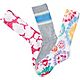 BCG Women's Flower Burst Tie Dye Crew Socks 3-pack                                                                               - view number 1 image