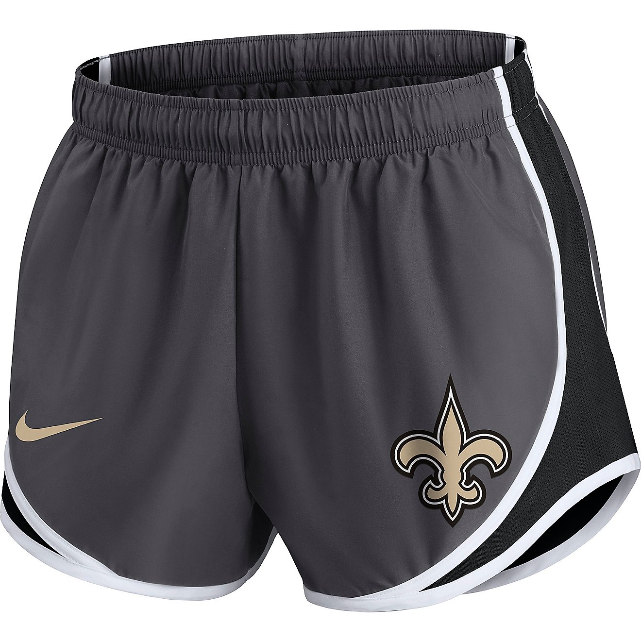 Nike Women's New Orleans Saints Logo Tempo Shorts                                                                                - view number 1