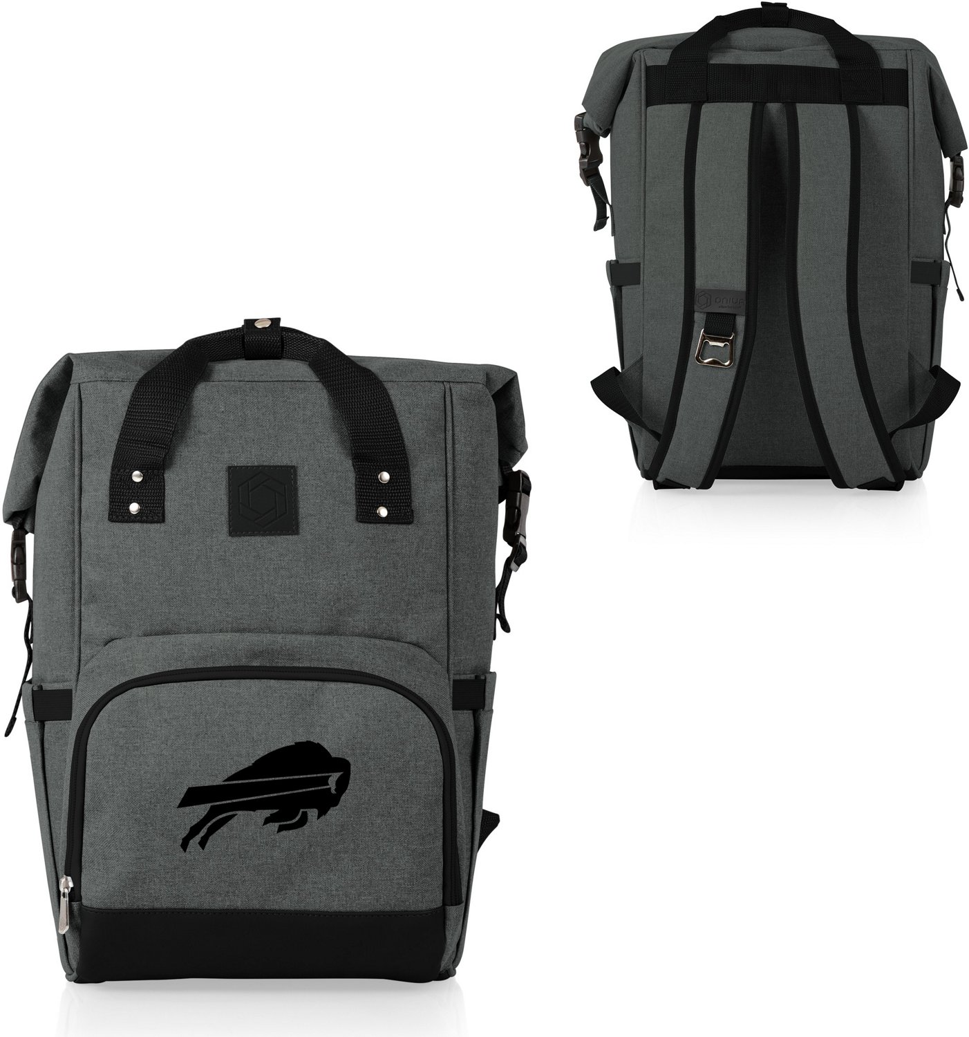 Picnic Time Buffalo Bills On The Go Roll-Top Cooler Backpack  - view number 2