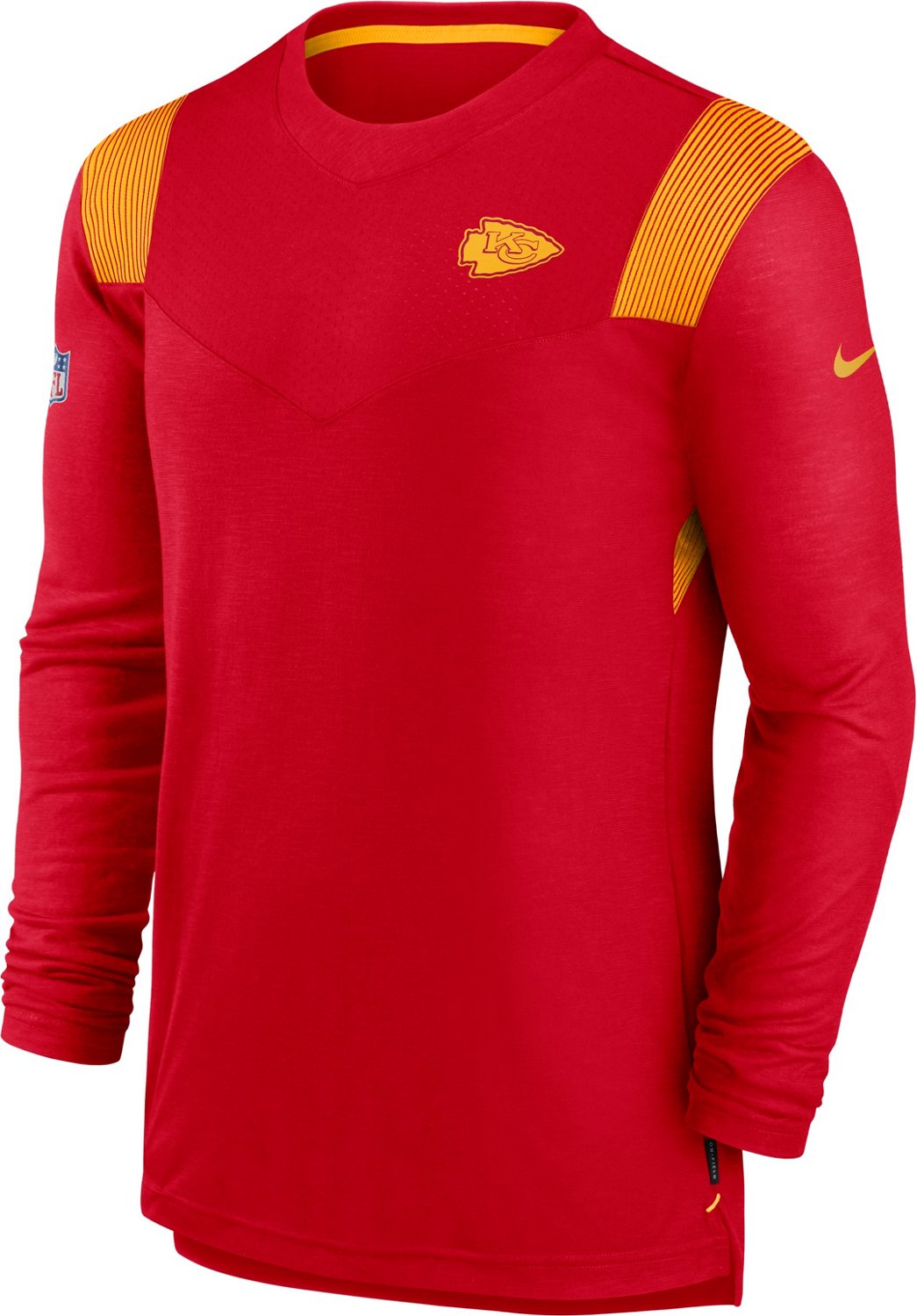 men's kansas city chiefs long sleeve shirt