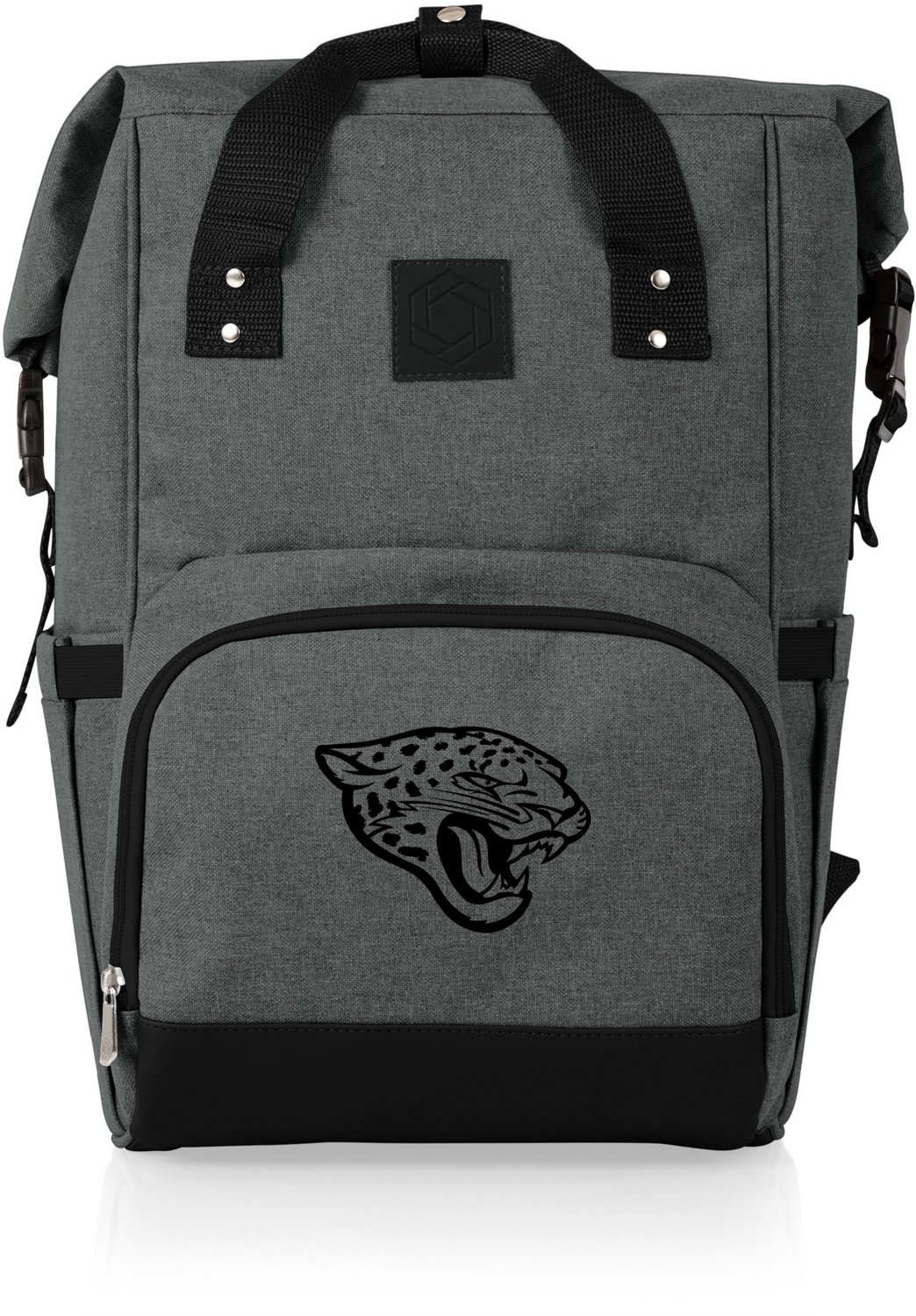 Picnic Time Jacksonville Jaguars On The Go Roll-Top Cooler Backpack