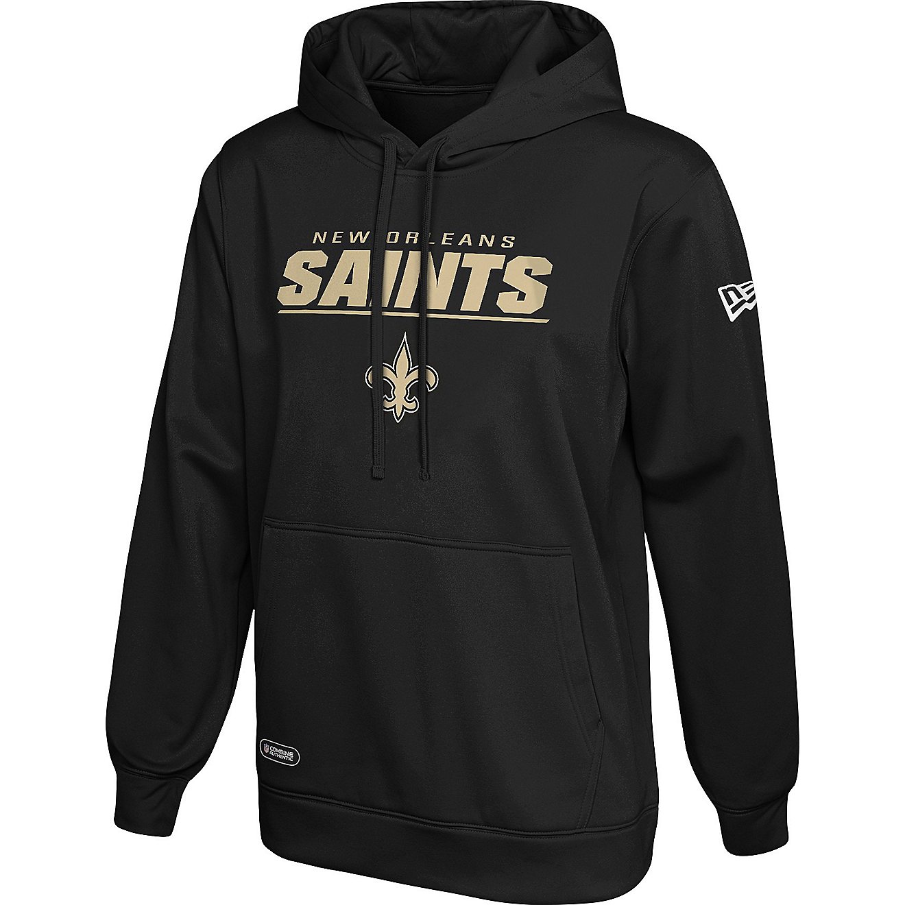 New Era Men’s New Orleans Saints Stated Pullover Hoodie                                                                        - view number 1