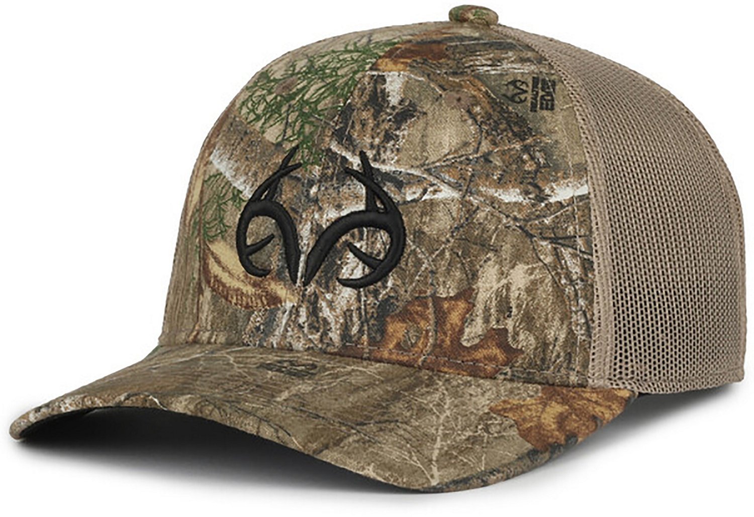 RealTree Men’s Pro-Round Structured Mesh Back Trucker Hat | Academy