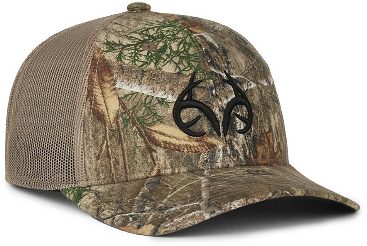 Realtree Men’s Pro-round Structured Mesh Back Trucker Hat 