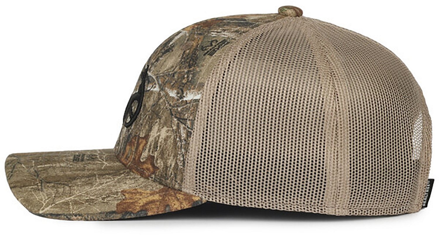 RealTree Men’s ProRound Structured Mesh Back Trucker Hat Academy