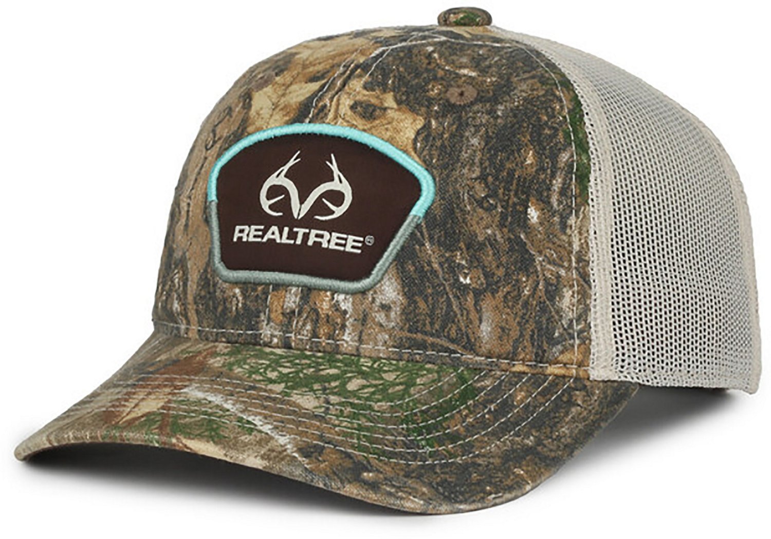 Realtree Women's Edge Logo Mesh Back Trucker Hat