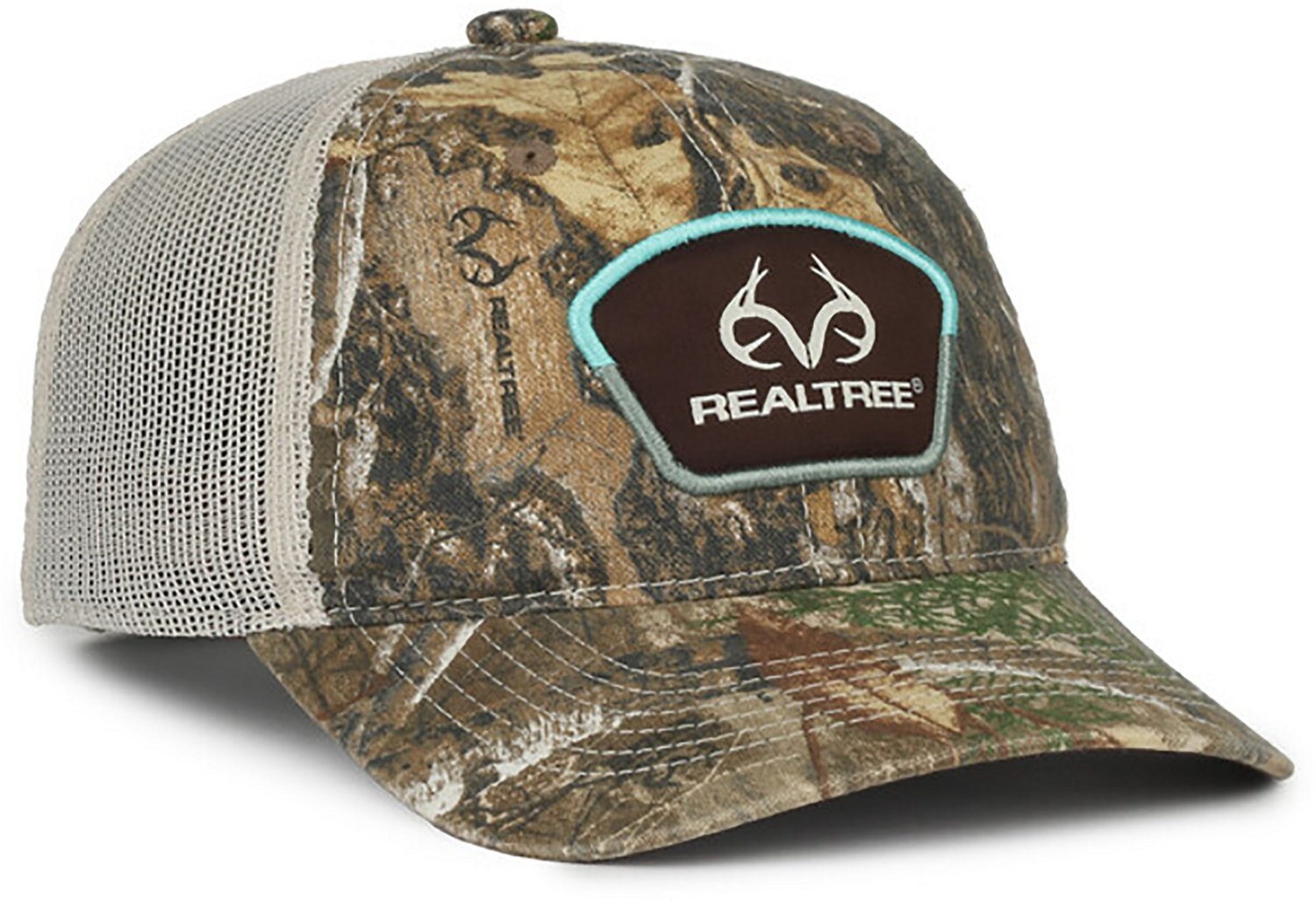 Realtree Women’s Edge Logo Mesh Back Trucker Hat | Academy