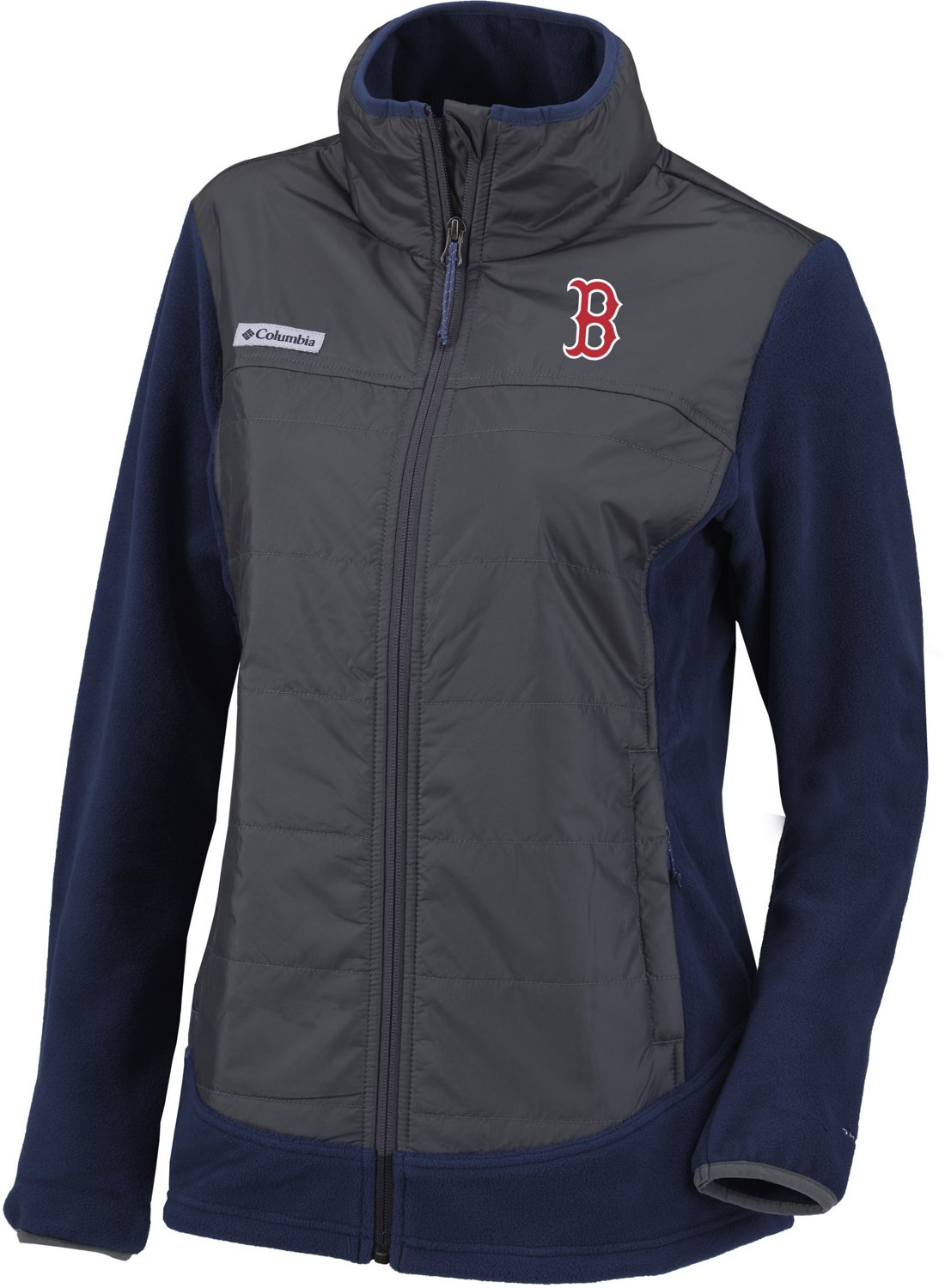 Columbia Sportswear Women's Boston Red Sox Basin Butte Fleece FullZip