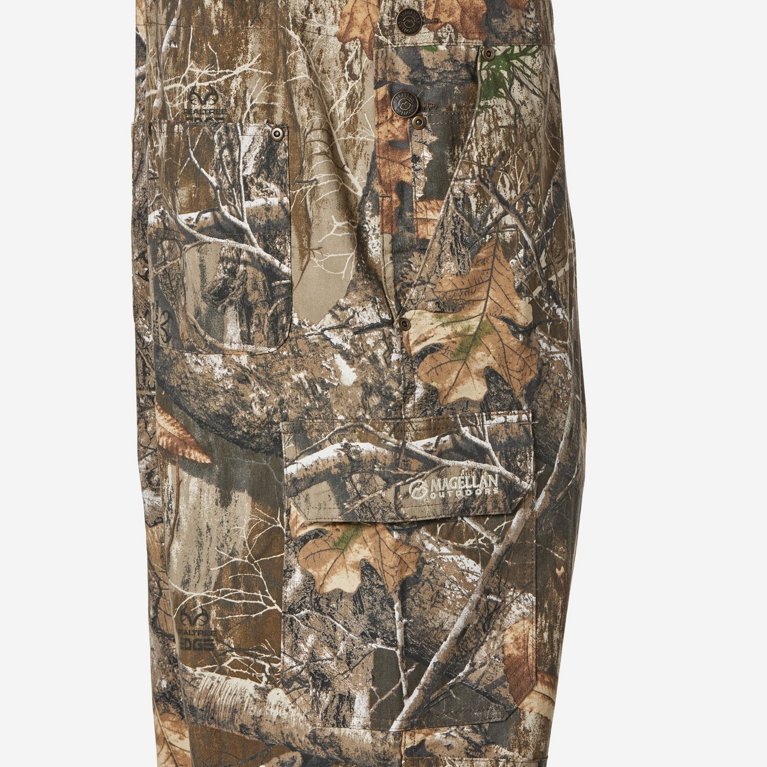 Magellan Outdoors Hunt Gear Men’s Grand Pass Camo Overalls 32 in Academy